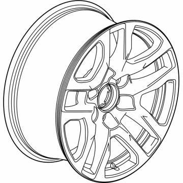 Chevy 23376217 Wheel, Alloy