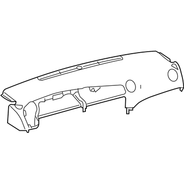 Pontiac 19205070 Instrument Panel