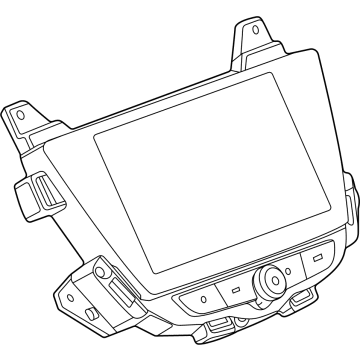 GM 42712880 Control Assembly, Am/Fm Stereo Rdo *Black