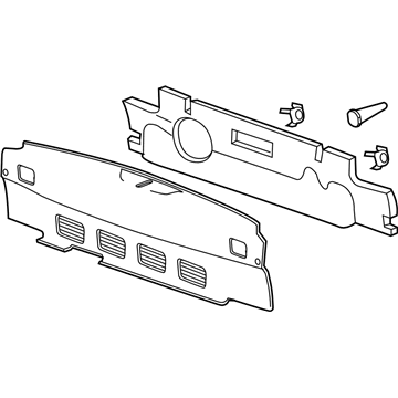 Chevy 23233020 Rear Panel Trim