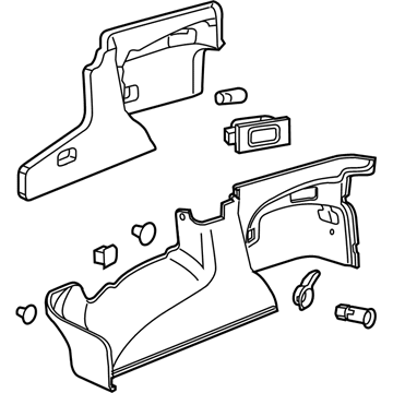 Chevy 23214515 Wheelhouse Trim