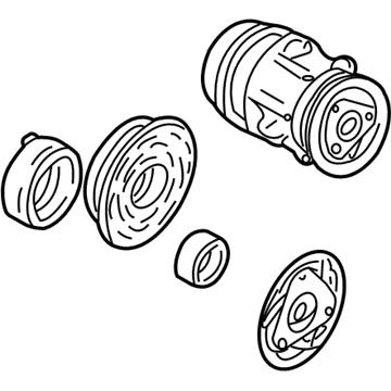 Chevy 89018897 Compressor