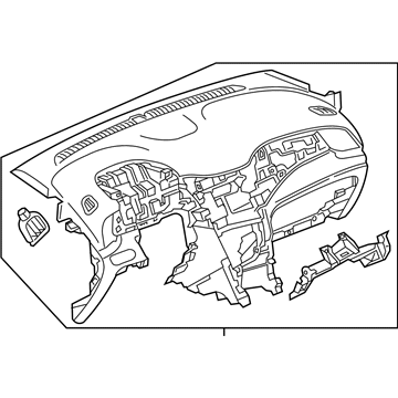 Chevy 42514397 Instrument Panel