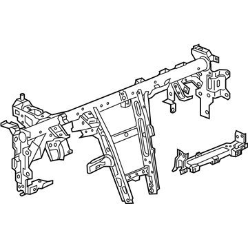 Chevy 42349834 Reinforcement Beam