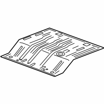 Chevy 84656168 Rear Floor Pan