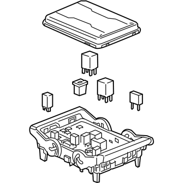 Chevy 84303175 Fuse & Relay Box