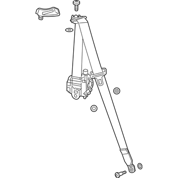 Chevy 19333081 Belt & Retractor