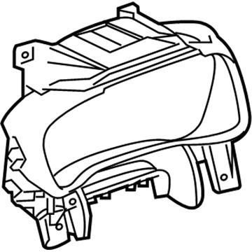 Cadillac 84115696 Cluster Bezel