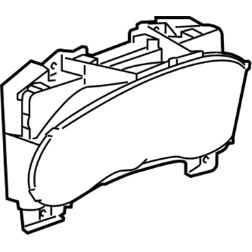 GM 84054236 Instrument Cluster Assembly