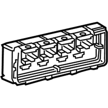 2017 Cadillac CT6 Blower Control Switches - 84011088