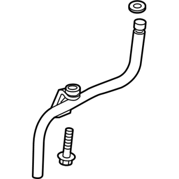 GM 12667435 Pipe Assembly, Pcv Oil Separator Drain