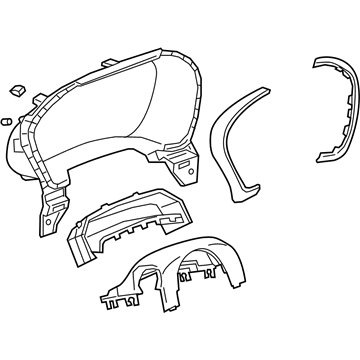 Chevy 84646259 Cluster Panel