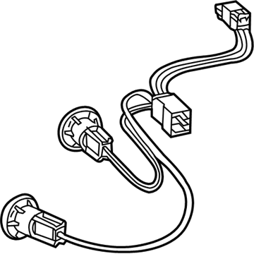 GM 92252268 Harness Assembly, Rear Lamp Wiring