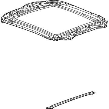 Chevy 84496043 Sunroof Frame