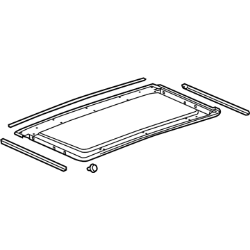 Chevy 84521051 Fixed Glass