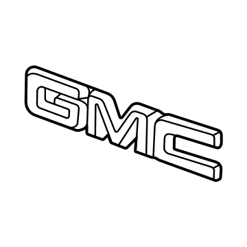 GMC 84360934 Emblem