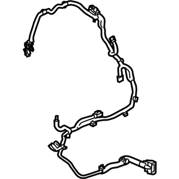 GM 22950608 Harness Asm,Front Seat Back Wiring