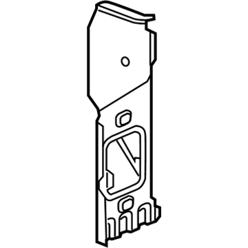 GM 96901668 Reinforcement, Rear Wheelhouse Panel Upper