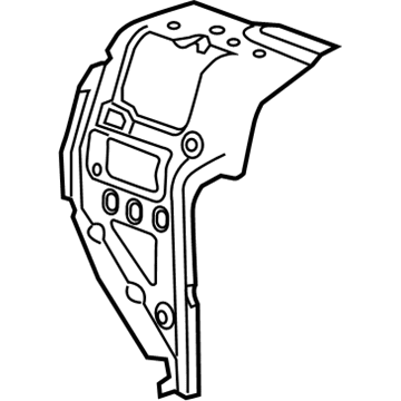 GM 95016905 Reinforcement Assembly, Rear Wheelhouse Panel Upper