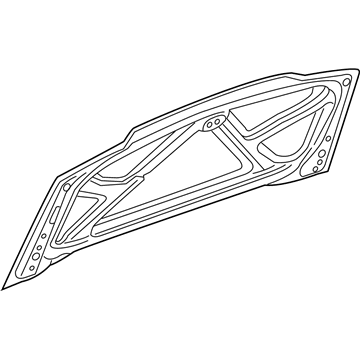 GM 23355657 Lid Assembly, Rear Compartment