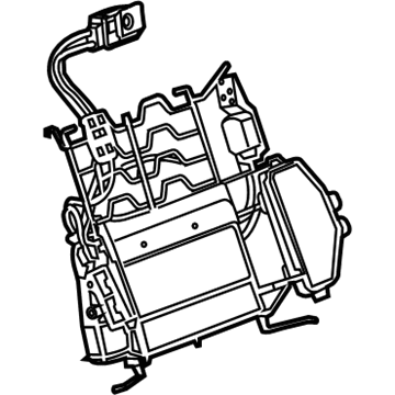 Cadillac 23149389 Lumbar Support