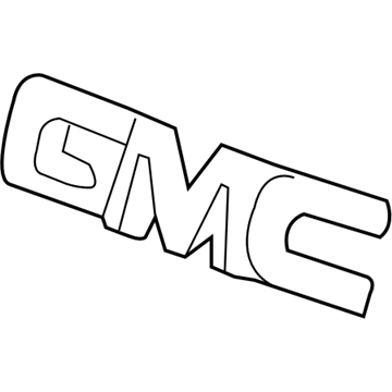 GMC 19421090 Emblem