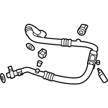 GMC 86807334 Pressure Hose