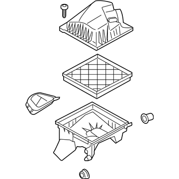 GM 13469772 Cleaner Assembly, Air