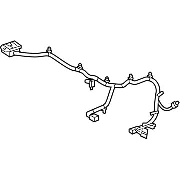 GM 84700604 Harness Assembly, F/Flr Cnsl Wrg