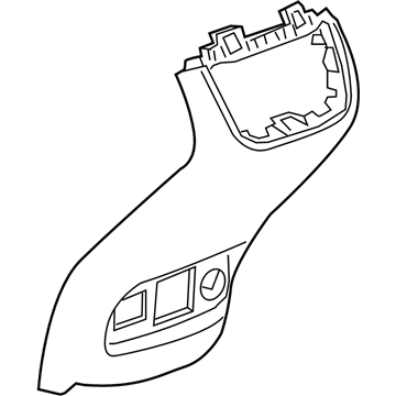 Chevy 84128438 Rear Panel