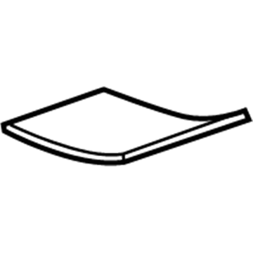 Chevy 23168693 Compartment Box Mat