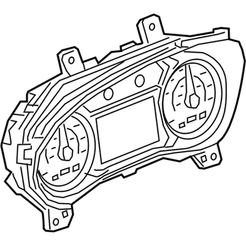 Chevy 84943758 Cluster