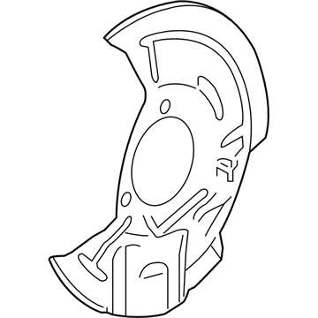 Chevy 84064845 Backing Plate