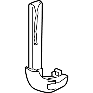 GM 22984994 Key, Door Lock & Ignition Lock (Uncoded)