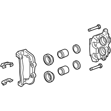 GM 92175207 Caliper Assembly, Front Brake