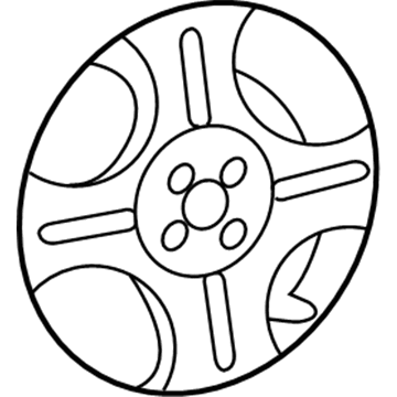 Saturn 9593537 Wheel Cover