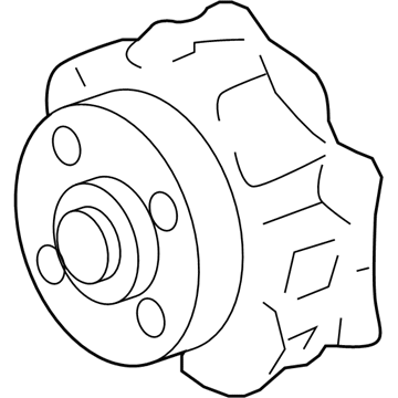 Cadillac 12709178 Water Pump