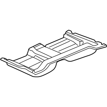 GM 25749283 Carpet Assembly, Rear Floor Panel *Cashmere E