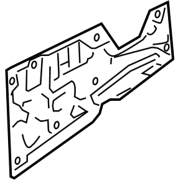 GM 20793579 Module Assembly, Rear Side Door Locking System (W/ Window Regulator)