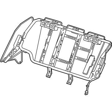 GM 22907200 Frame Assembly, Rear Seat Back