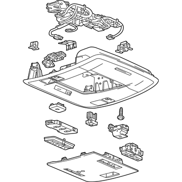 Chevy 84456883 Console Assembly