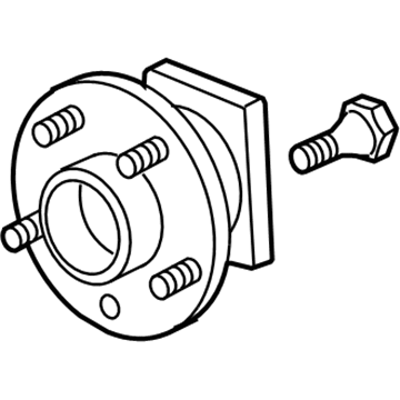 2007 Buick Lucerne Wheel Hub - 21998965