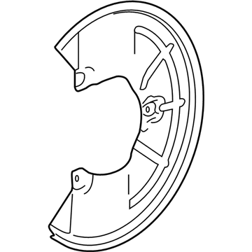 2021 Buick Encore Brake Backing Plate - 95286840