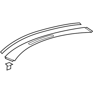 Buick 22784658 Upper Trim Panel