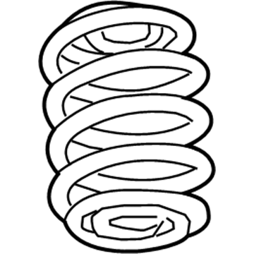 2011 Chevy Volt Coil Springs - 25993249