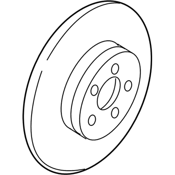 Cadillac 18060210 Hub & Rotor