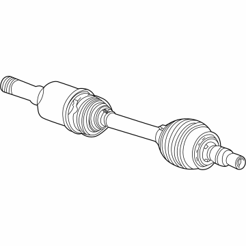 GM 84975183 SHAFT ASM-FRT WHL DRV HALF