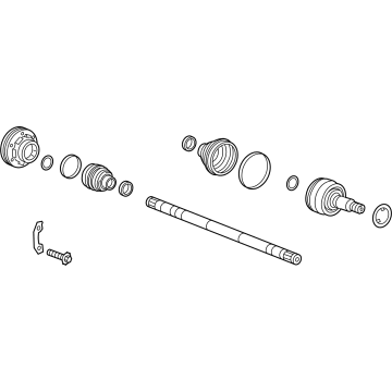 GM 84492522 Rear Wheel Drive Shaft Assembly