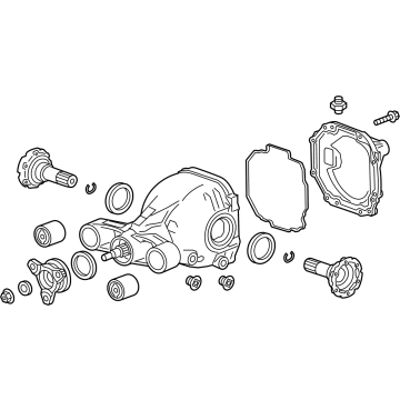 GM 84018234 Differential Carrier Assembly