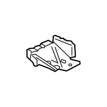 GM 23356672 Extension, Front Compartment Side Rail Rear